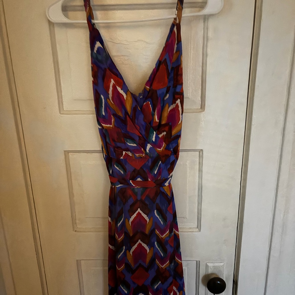 MSI Multicolor Abstract Pattern Dress